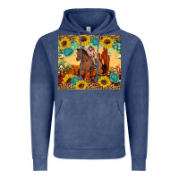 Vintage Denim cowgirl Vintage Hoodie - Artiststas