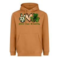Meerkat peace love st.patrick's day Heavyweight Hoodie - Jasminsmagicworld