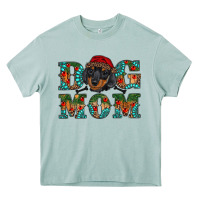 Arona christmas dog mom dachshund Heavy Core Tee - RanaPortraitStore
