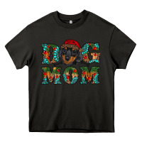 Asphalt christmas dog mom dachshund Heavy Core Tee - RanaPortraitStore