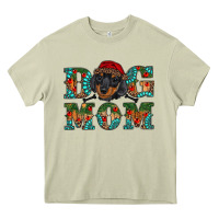 Mossy christmas dog mom dachshund Heavy Core Tee - RanaPortraitStore