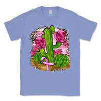 Colony Blue breast cancer cactus Classic Tee - FaDigitalArtStudio