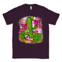 Plum breast cancer cactus Classic Tee - FaDigitalArtStudio