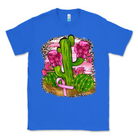 True Royal breast cancer cactus Classic Tee - FaDigitalArtStudio