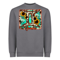 Storm gemini turquoise cowhide Heavyweight Sweatshirt - RanaPortraitStore