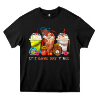 Black It's Game Day Y'all Softball,Baseball,Basketball C Heavy Core Tee - FaDigitalArtStudio