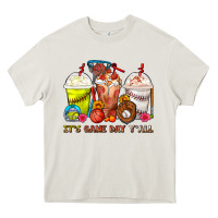 Cream It's Game Day Y'all Softball,Baseball,Basketball C Heavy Core Tee - FaDigitalArtStudio