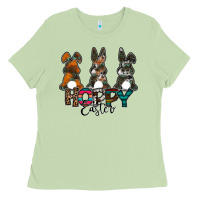 Matcha Hoppy Easter Ladies Tee - CowhideDigitalArt