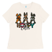 Bone Hoppy Easter Ladies Tee - CowhideDigitalArt
