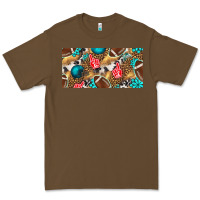 Cacao american  football with turquoise license plate Premium Tee - BundleAndBundleShop