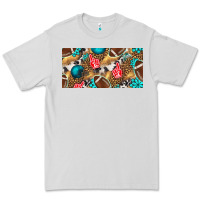 Dove Grey american  football with turquoise license plate Premium Tee - BundleAndBundleShop