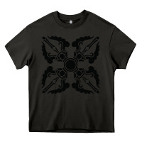Asphalt trippy psychedelic rave sacred geometry Heavy Core Tee - DesigneFamous