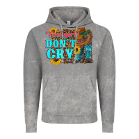 Cloud Rock cowgirls don't crty boots hat sunflowers Vintage Hoodie - Artiststas