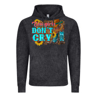 Vintage Black cowgirls don't crty boots hat sunflowers Vintage Hoodie - Artiststas