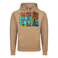 Cowgirls Don't Crty Boots Hat Sunflowers Vintage Hoodie | Teevron