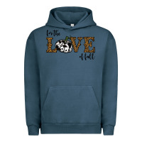 Pigment Midnight Navy for the love of fall Urban Hoodie - RanaPortraitStore