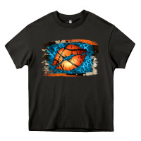Asphalt Basketball Lips Heavy Core Tee - Jasminsmagicworld
