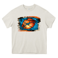 Cream Basketball Lips Heavy Core Tee - Jasminsmagicworld
