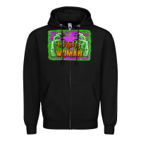 Black witchy woman hands Zipper Hoodie - Jasminsmagicworld
