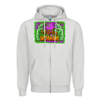 Dove Grey witchy woman hands Zipper Hoodie - Jasminsmagicworld