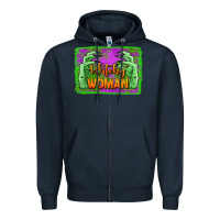 Navy witchy woman hands Zipper Hoodie - Jasminsmagicworld