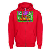 Red witchy woman hands Zipper Hoodie - Jasminsmagicworld