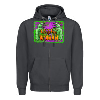 Smoke witchy woman hands Zipper Hoodie - Jasminsmagicworld