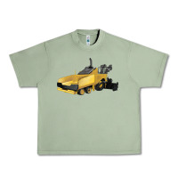 Oil Green Asphalt Paver Urban Heavy Tee - LillyAllenDesigns