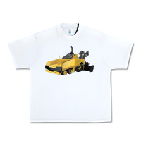 White Asphalt Paver Urban Heavy Tee - LillyAllenDesigns