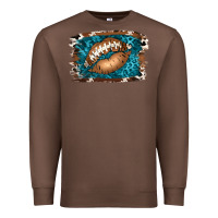Chestnut Football Lips Premium Sweatshirt - Jasminsmagicworld