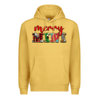 Antique Gold christmas merry mini Premium Hoodie - BarkalooDesign