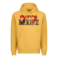 Mustard christmas merry mini Premium Hoodie - BarkalooDesign