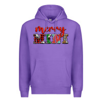 Purple christmas merry mini Premium Hoodie - BarkalooDesign