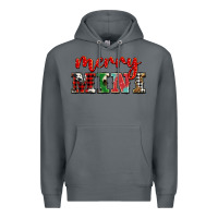 Rock christmas merry mini Premium Hoodie - BarkalooDesign