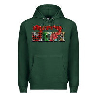 Sports Green christmas merry mini Premium Hoodie - BarkalooDesign