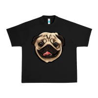 Black pug Urban Heavy Tee - Jasminsmagicworld