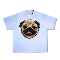 Grape Ice pug Urban Heavy Tee - Jasminsmagicworld