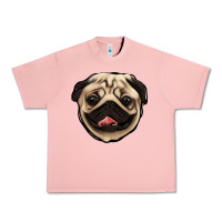 Salmon pug Urban Heavy Tee - Jasminsmagicworld