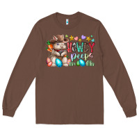 Chestnut howdy peeps Long Sleeve Tee - RacoonDesign