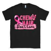 Black Breast Cancer Chemo hair don't care Classic Tee - FaDigitalArtStudio