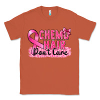 Copper Breast Cancer Chemo hair don't care Classic Tee - FaDigitalArtStudio