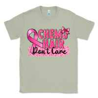 Matcha Breast Cancer Chemo hair don't care Classic Tee - FaDigitalArtStudio