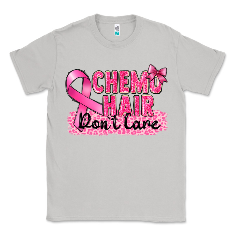 Breast Cancer Chemo Hair Don't Care Classic Tee by FaDigitalArtStudio | Teevron