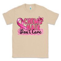 Mushroom Breast Cancer Chemo hair don't care Classic Tee - FaDigitalArtStudio
