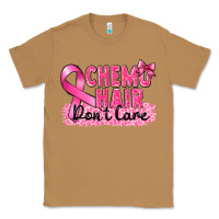 Toasted Coconut Breast Cancer Chemo hair don't care Classic Tee - FaDigitalArtStudio