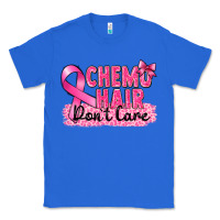 True Royal Breast Cancer Chemo hair don't care Classic Tee - FaDigitalArtStudio