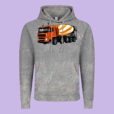 Cement Truck Vintage Hoodie Designed By Artiststas