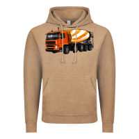 Vintage Coffee cement truck Vintage Hoodie - Artiststas