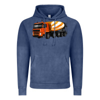 Vintage Denim cement truck Vintage Hoodie - Artiststas