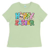 Matcha Hoppy Easter Ladies Tee - CowhideDigitalArt
